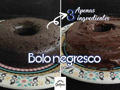 Bolo Negresco fácil de fazer, apenas 3 ingredientes