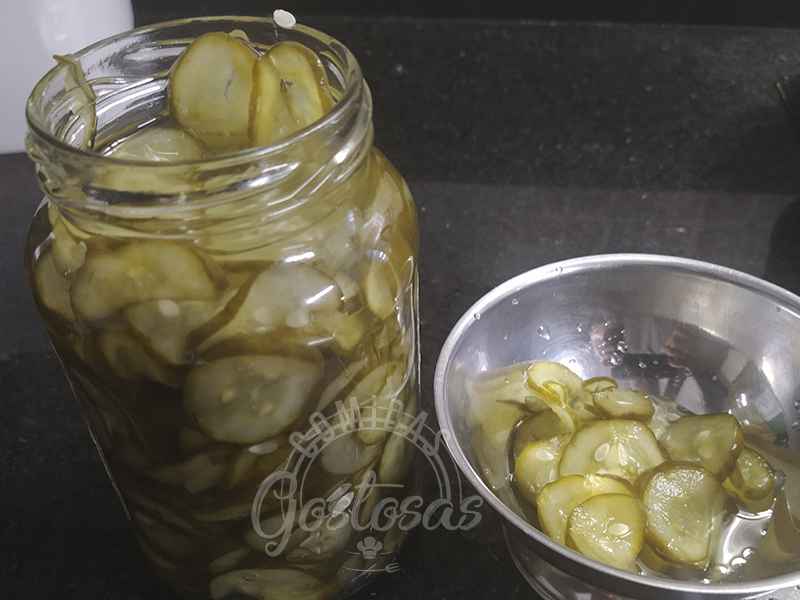 Relish de Pepino Agridoce em Conserva – Sunomono